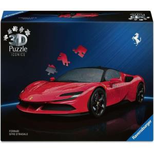 Ravensburger Iconics: Ferrari SF 3D Puzzle for Kids 8+(Iconics (reissue))