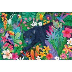 Ravensburger Panther in Flowery Jungle 3000 Piece Puzzle for Adults