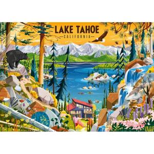 Ravensburger Sacred Lake Tahoe 1000 Piece Puzzle for Adults