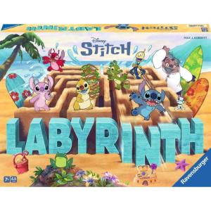 Ravensburger Stitch Labyrinth Board Game – A Strategic Maze Challenge for Family Game Nights Featuring Favorite Disney Characters – 2-4 Players – Kids & Adults Ages 7+