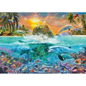 Ravensburger Underwater Island 1000 Piece Puzzle for Adults(New Design)