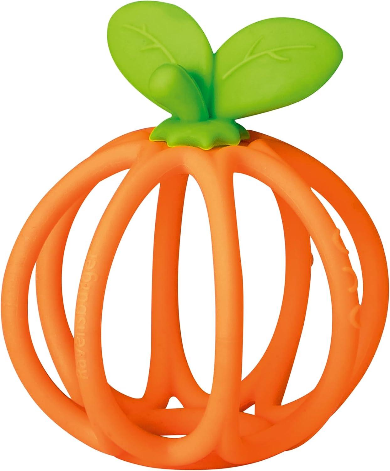 image:imageRavensburger Play Sensory Teething Ball Orange Gentle Teething Relief EasytoGrasp Design Engages Fine Motor Skills