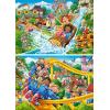 Ravensburger Amusement Park Fun 2×24 Piece Puzzle for Kids 4+