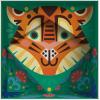 Ravensburger CreArt Do It Together: Tiger Paint‑by‑Number Kit – 3-Panel Complete Set with Brushes & Color-Coded Outlines for Ages 7+