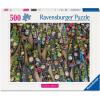 Ravensburger Floating Market, Indonesia 500 Piece Puzzle for Adults
