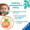 Ravensburger Play+ Sensory Teething Ball – Orange – Gentle Teething Relief – Easy-to-Grasp Design – Engages Fine Motor Skills