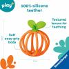 Ravensburger Play+ Sensory Teething Ball – Orange – Gentle Teething Relief – Easy-to-Grasp Design – Engages Fine Motor Skills