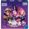 Ravensburger – for The Fans – 500 Piece Round Jigsaw Puzzle – Vibrant Collage of Trending Fan‑Favorite Series – Unique Circular Display Format – Premium Quality – Ideal Gift – Puzzles for Adults