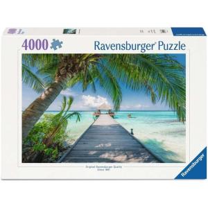 Ravensburger Dream Beach on The Maledives 4000 Piece Puzzle for Adults