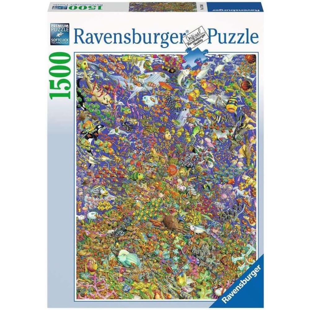 image:imageRavensburger Shoal 1500 Piece Jigsaw Puzzle for Adults 17264 Every Piece is Unique Softclick Technology Means Pieces Fit Together PerfectlyOriginal Packaging