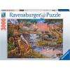 Ravensburger Animal Kingdom 3000 Piece Jigsaw Puzzle – Engaging Family Activity Imagery | Perfect Interlocking Fit | FSC Certified Materials | Ideal Gift for Adults and Kids