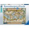 Ravensburger Around The World Jigsaw Puzzle | 2000 Unique Pieces | Softclick Technology Engaging & Educational | FSC-Certified Wood