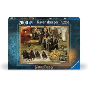 Ravensburger – LOTR: Fellowship of The Ring – 2000 Piece Jigsaw Puzzle – with Frodo, Gandalf, Ring, and More – Frameable – Premium Quality – Puzzles for Adults