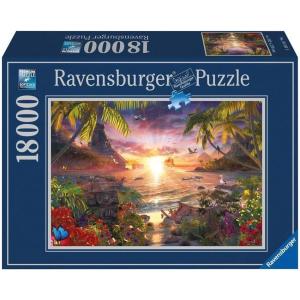 Ravensburger Paradise Sunset Jigsaw Puzzle – 18,000 Piece Masterpiece | Precision-Crafted Excellent Brain Game | Ideal Gift for Puzzle Enthusiasts | FSC-Certified Materials