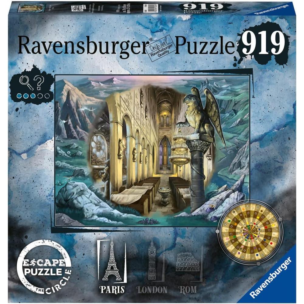 image:imageRavensburger Escape The Circle Paris 919 Piece Jigsaw Puzzle for Adults 17281 an Escape Room Experience in Puzzle Form