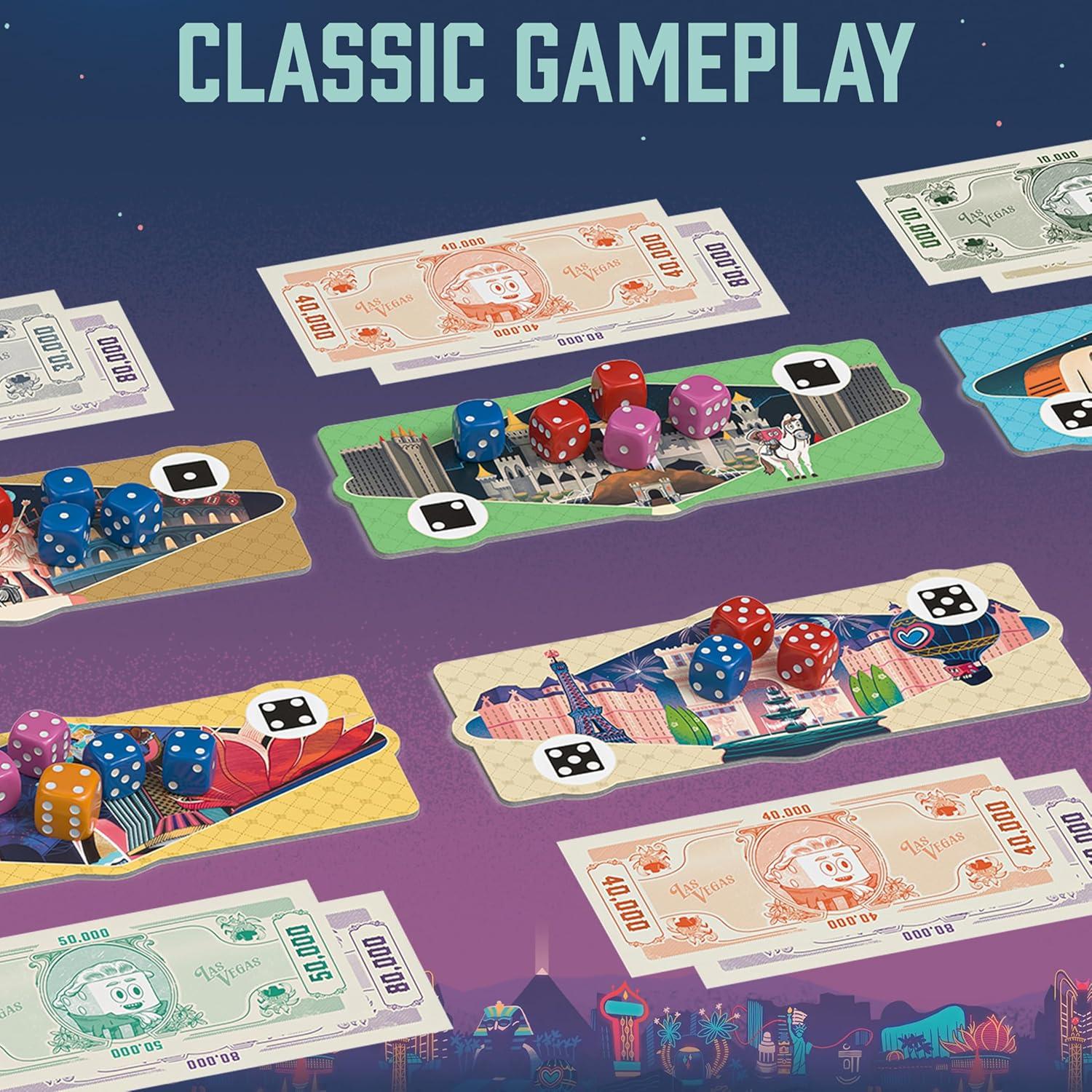 image:imageRavensburger Las Vegas Board Game DiceRolling Casino Strategy Game for 26 Players Interactive Push Your Luck Fun for Ages 8