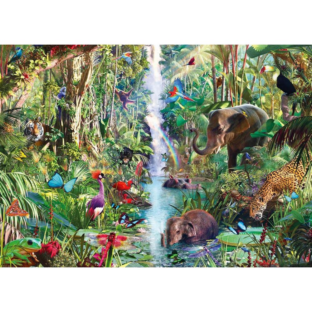image:imageRavensburger Jungle Animals 9000 Piece Puzzle for Adults