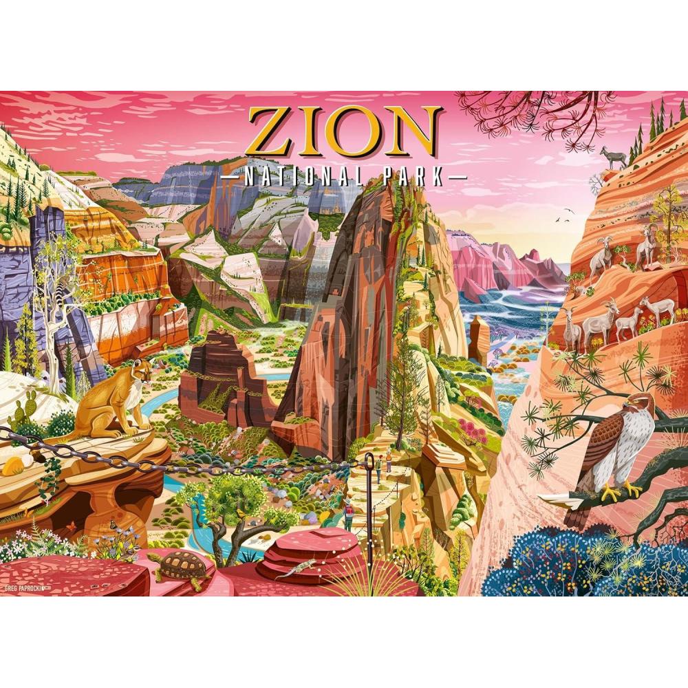 image:imageRavensburger Zion National Park 500 Piece Puzzle for Adults