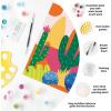 Ravensburger CreArt Prickly Cactus Paint‑by‑Number Kit for Adults – Complete Premium Set with 13 Acrylic Paints, Brushes & Gloss Varnish – Relaxing Creative Hobby – Ages 12+
