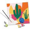Ravensburger CreArt Prickly Cactus Paint‑by‑Number Kit for Adults – Complete Premium Set with 13 Acrylic Paints, Brushes & Gloss Varnish – Relaxing Creative Hobby – Ages 12+