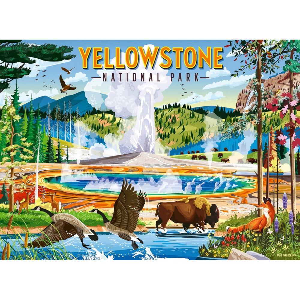 image:imageRavensburger Yellowstone National Park 500 Piece Puzzle for Adults