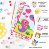 Ravensburger CreArt Junior Pink Dinosaurs Paint‑by‑Number Kit – Complete Set with Brushes & 5 Water‑Based Paints – Color‑Coded Outlines – Ages 5‑7