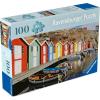 Ravensburger Feel Well & Puzzle: Colorful Houses in Sweden 100 Piece Puzzle for Adults