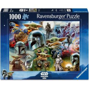 Ravensburger Star Wars Mandalorian and Grogu 1000 Piece Puzzle for Adults