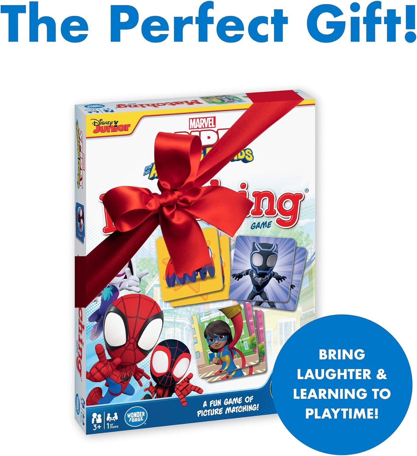 image:imageWonder Forge Marvel Spidey and His Amazing Friends Matching Game Memory Game for Kids Ages 3 Educational Fun for Toddler Boys and GirlsOriginal Packaging