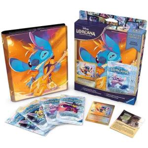 Ravensburger Disney Lorcana TCG: Collection Starter Set – Stitch Edition – Includes 4 Winterspell Booster Packs, Rock Star Card Portfolio and Glimmer Foil Promo – Collector’s Guide