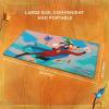 Ravensburger Disney Lorcana TCG Playmat Featuring Goofy – Super Goof – Protects Cards – Versatile Game, Desk, or Mouse Pad – Suitable for Ages 8+