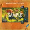 Ravensburger Disney Lorcana TCG Playmat Featuring Merida – Gifted Archer – Protects Cards – Versatile Game, Desk, or Mouse Pad – Suitable for Ages 8+