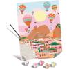 Ravensburger CreArt Cappadocia Canvas Paint‑by‑Number Kit for Adults – Complete Premium Set with 18 Acrylic Paints, Brushes & Gloss Varnish – Relaxing Creative Hobby – Ages 12+