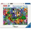 Ravensburger Lady Bug Lane 1000 Piece Jigsaw Puzzle – Whimsical Garden Path Scene, Detailed Challenge for Adults & Families