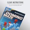 ThinkFun Domino Maze STEM Toy and Logic Game for Boys and Girls Age 8 and Up – Combines The Fun of Dominos with The Challenge of a Puzzle