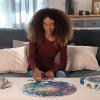 Ravensburger Circle of Colors: Donuts 500 Piece Round Jigsaw Puzzle for Adults | Unique, Vibrant, and Glare-Free | Perfect Interlocking Fit | Ideal for Ages 12 and Up | Model 17346