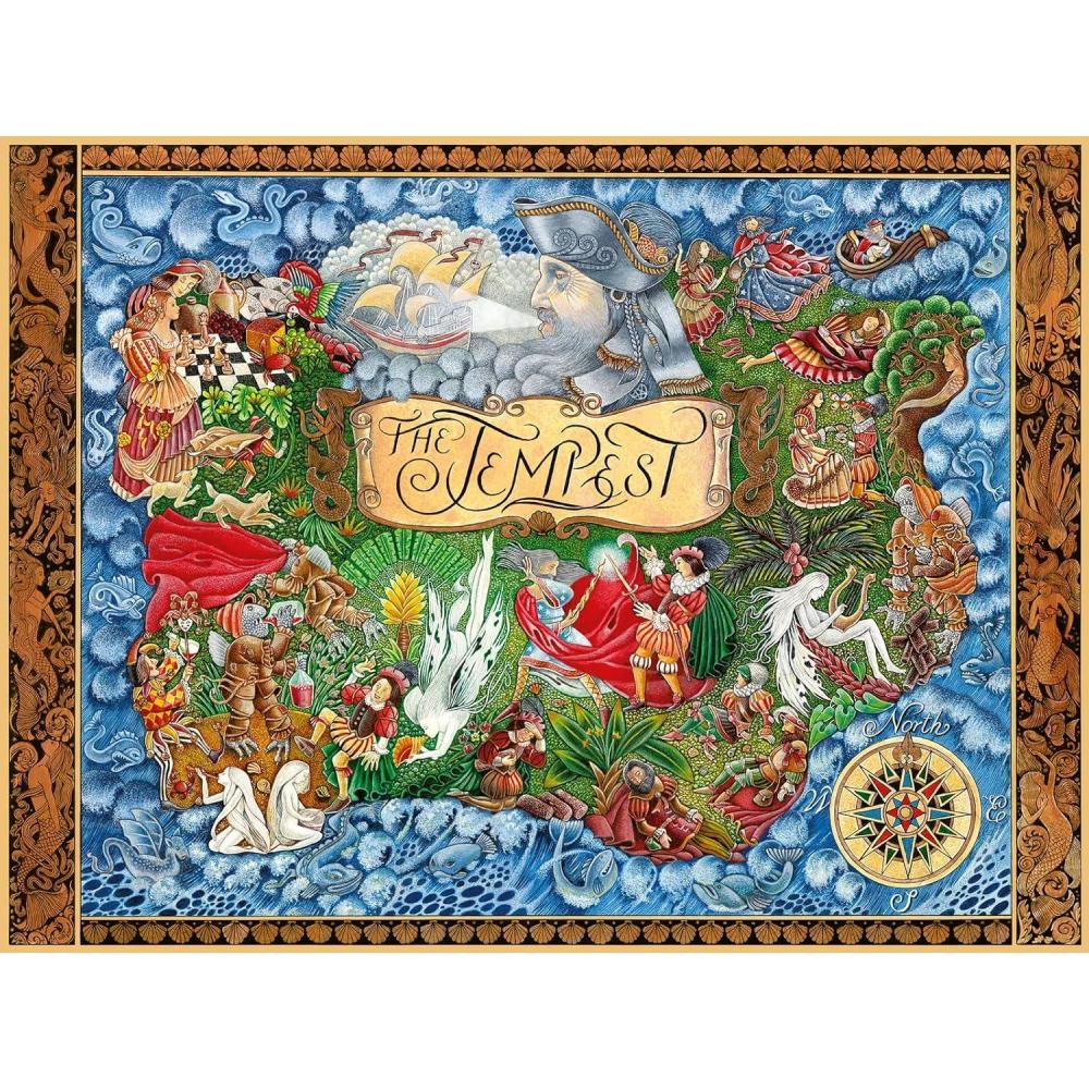 image:imageRavensburger The Tempest 1500 Piece Jigsaw Puzzle for Adults 16952 Every Piece is Unique Softclick Technology Means Pieces Fit Together Perfectly