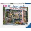 Ravensburger The Bookshop Puzzle – 1000 Piece Jigsaw Puzzle for Adults | Unique Puzzle Piece Design | Anti-Glare Surface | Premium Quality Materials | Great Gift Option(New Packaging)