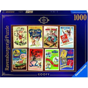 Ravensburger Disney Treasures from The Vault Goofy 1000 Piece Jigsaw Puzzle | Unique Softclick Technology | Amazon Exclusive | Ideal for Adults