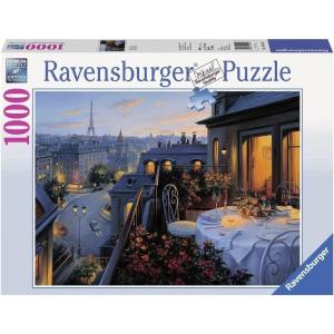 Ravensburger Paris Balcony Jigsaw Puzzle – 1000 Unique Pieces | Premium Quality Material | Softclick Technology Ideal Gift for Puzzle Enthusiasts(Original Packaging)