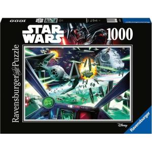 Ravensburger Star Wars: X-Wing Cockpit Puzzle – 1000 Pieces | Exciting Galactic Battle Theme | Premium Quality & Unique Interlocking Design | Perfect for Star Wars Fans(Original Packaging)