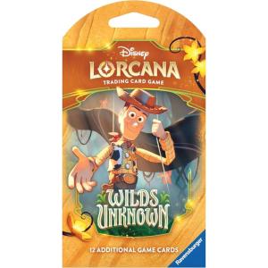 Ravensburger Disney Lorcana TCG: Wilds Unknown Single Booster Pack – 12 Cards – Packaging May Vary – Ideal for Ages 8+