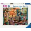Ravensburger The Sewing Shed 1000 Piece Jigsaw Puzzle for Adults – 12000334 – Handcrafted Tooling, Made in Germany, Every Piece Fits Together Perfectly(New Packaging)