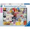Ravensburger Wine Labels Jigsaw Puzzle – 1000 Pieces | Unique and Challenging | Softclick Technology Ideal for Adults and Puzzle Enthusiasts | Climate Pledge Friendly
