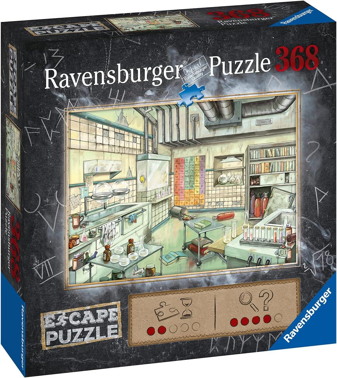 image:imageRavensburger Escape Puzzle The Laboratory 368 Piece Jigsaw Puzzle for Kids and Adults Ages 12 and Up 16844 an Escape Room Experience in Puzzle Form