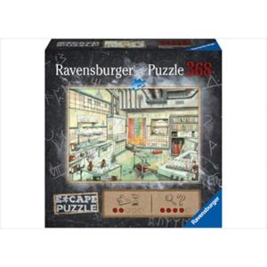 Ravensburger Escape Puzzle The Laboratory 368 Piece Jigsaw Puzzle for Kids and Adults Ages 12 and Up – 16844 – an Escape Room Experience in Puzzle Form