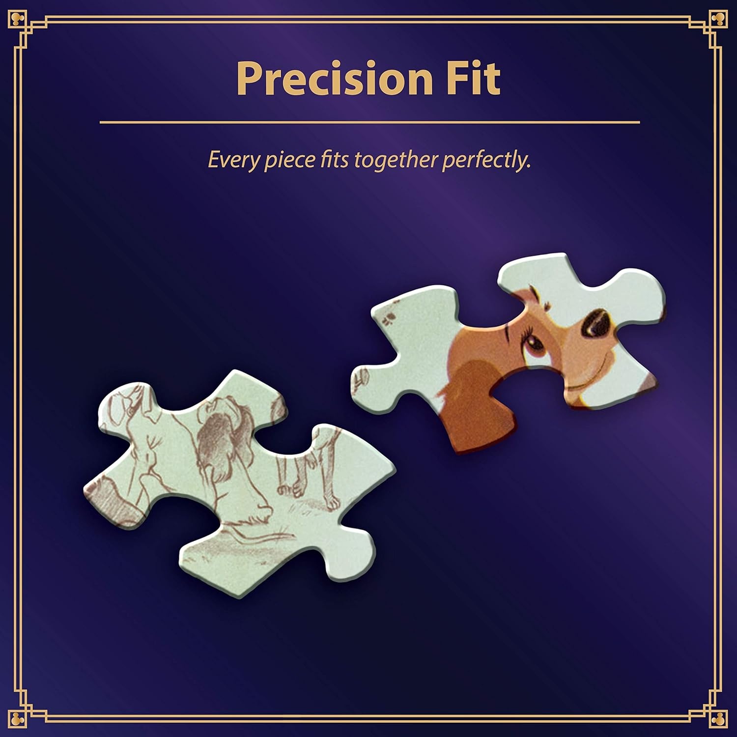 image:imageRavensburger Disney Treasures from The Vault Lady 1000 Piece Jigsaw Puzzle for Adults 16863 Every Piece is Unique Softclick Technology Means Pieces Fit Together Perfectly Amazon Exclusive