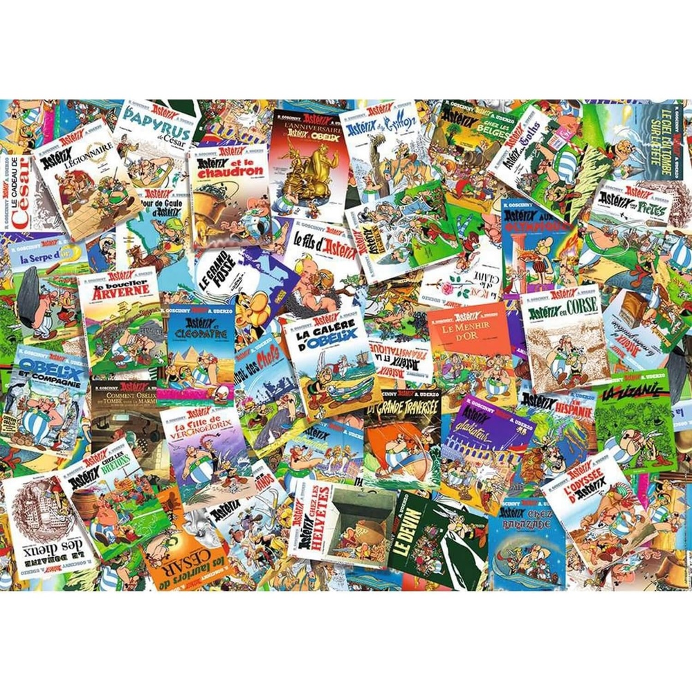 image:imageNathan  1000 Piece Puzzle  Asterix Albums  Adults and Children from 12 Years Old Puzzle  Perfect Installation  My Heroes Collection  Adventure  12000924