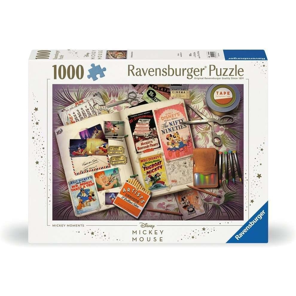 image:imageRavensburger 1000 Piece Mickey Moments Puzzle for Adults amp Kids Aged 14 Disney Yellow Intermediate 6990 cm x 4970 cm