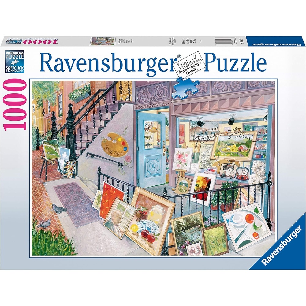 image:imageRavensburger Art Gallery 1000 Piece Jigsaw Puzzle for Adults  16813  Every Piece is Unique Softclick Technology Means Pieces Fit Together Perfectly